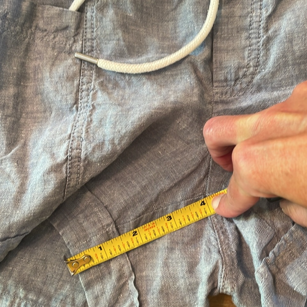 Athleta Cabo Linen 4” Shorts - Picture 5 of 5